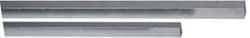 Precision Brand - 12" Long x 7/16" High x 7/16" Wide, Plain Key Stock - Stainless Steel - Exact Industrial Supply