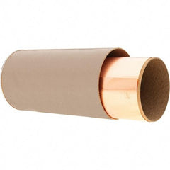 Precision Brand - 100 Inch Long x 6 Inch Wide x 0.001 Inch Thick, Roll Shim Stock - Copper - Exact Industrial Supply