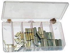 Precision Brand - Key & Keyway Assortments Type: Key Stock Number of Pieces: 58 - Exact Industrial Supply