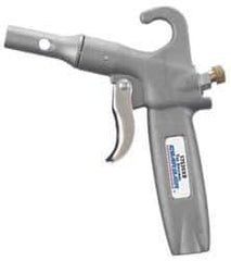 Guardair - 120 Max psi Safety Shield Safety Air Gun - 1/4 NPT, 2" Tube Length, Aluminum - Exact Industrial Supply