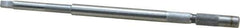 Made in USA - #0 to #6 Inch Tap, 5 Inch Overall Length, 1/4 Inch Max Diameter, Tap Extension - 0.141 Inch Tap Shank Diameter, 0.194 Inch Extension Shank Diameter, 0.152 Inch Extension Square Size, 7/8 Inch Tap Depth, Tool Steel - Exact Industrial Supply
