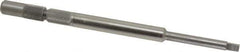 Made in USA - #8 Inch Tap, 5 Inch Overall Length, 5/16 Inch Max Diameter, Tap Extension - 0.168 Inch Tap Shank Diameter, 0.194 Inch Extension Shank Diameter, 0.152 Inch Extension Square Size, 7/8 Inch Tap Depth, Tool Steel - Exact Industrial Supply