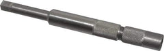 Made in USA - M7 to 5/16 Inch Tap, 5 Inch Overall Length, 1/2 Inch Max Diameter, Tap Extension - 0.318 Inch Tap Shank Diameter, 0.318 Inch Extension Shank Diameter, 0.238 Inch Extension Square Size, 1-1/16 Inch Tap Depth, Tool Steel - Exact Industrial Supply