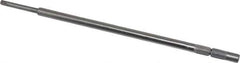 Made in USA - #8 Inch Tap, 9 Inch Overall Length, 5/16 Inch Max Diameter, Tap Extension - 0.168 Inch Tap Shank Diameter, 0.194 Inch Extension Shank Diameter, 0.152 Inch Extension Square Size, 7/8 Inch Tap Depth, Tool Steel - Exact Industrial Supply