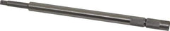 Made in USA - 1/16 Pipe to 1/8SM Pipe Inch Tap, 9 Inch Overall Length, 1/2 Inch Max Diameter, Tap Extension - 5/16 Inch Tap Shank Diameter, 5/16 Inch Extension Shank Diameter, 0.234 Inch Extension Square Size, 1 Inch Tap Depth, Tool Steel - Exact Industrial Supply