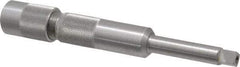 Made in USA - 9/16 Inch Tap, 6 Inch Overall Length, 3/4 Inch Max Diameter, Tap Extension - 0.429 Inch Tap Shank Diameter, 0.429 Inch Extension Shank Diameter, 0.32 Inch Extension Square Size, 1-1/4 Inch Tap Depth, Tool Steel - Exact Industrial Supply