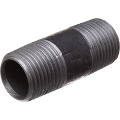 Black Pipe Nipples & Pipe; Thread Style: Threaded on Both Ends; Schedule: 40; Construction: Welded; Lead Free: Yes; Standards: ASTM ™A733; NSF 372; ASTM A53; Nipple Type: Threaded Nipple; Overall Length: 2.00