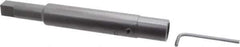 Walton - 1 to M25mm Tap, 8 Inch Overall Length, 1-1/16 Inch Max Diameter, Tap Extension - 0.801 Inch Tap Shank Diameter, 0.799 Inch Extension Shank Diameter, 0.599 Inch Extension Square Size, Alloy Steel - Exact Industrial Supply