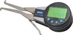Fowler - 0.4 to 1.2 Inch, Inside Electronic Caliper Gage - 0.0005 Inch Resolution, 0.0008 Inch Accuracy, 357 Battery - Exact Industrial Supply