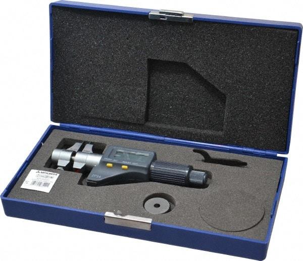 Fowler - 0.2" to 1.2", IP54 & IP40, Electronic Inside Micrometer - 0.00005" Resolution, 0.00025" Accuracy - Exact Industrial Supply