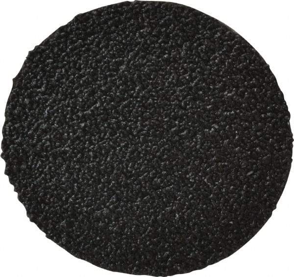 3M - 2" Disc Diam, 50 Grit, Zirconia Alumina Quick Change Disc - Type R Attaching System, Coated, Black, Coarse Grade, 25,000 RPM, 501C Series - Exact Industrial Supply