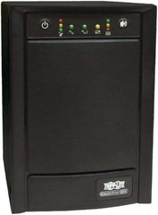 Tripp-Lite - 15 Amp, 1,500 VA, Tower Mount Line Interactive Backup Uninterruptible Power Supply - Backup 8 min with Full Load & 13 min with Half Load, 120 VAC Input & Output, 900 Watt Output, 1 Phases, 6 Outlets - Exact Industrial Supply