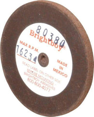 Cratex - 2" Diam x 1/8" Hole x 1/8" Thick, 46 Grit Surface Grinding Wheel - Coarse Grade - Exact Industrial Supply