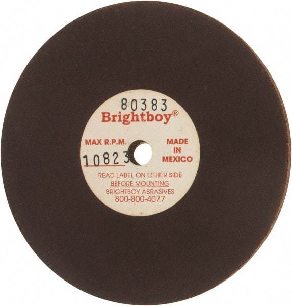 Cratex - 3" Diam x 1/4" Hole x 1/8" Thick, 46 Grit Surface Grinding Wheel - Coarse Grade - Exact Industrial Supply