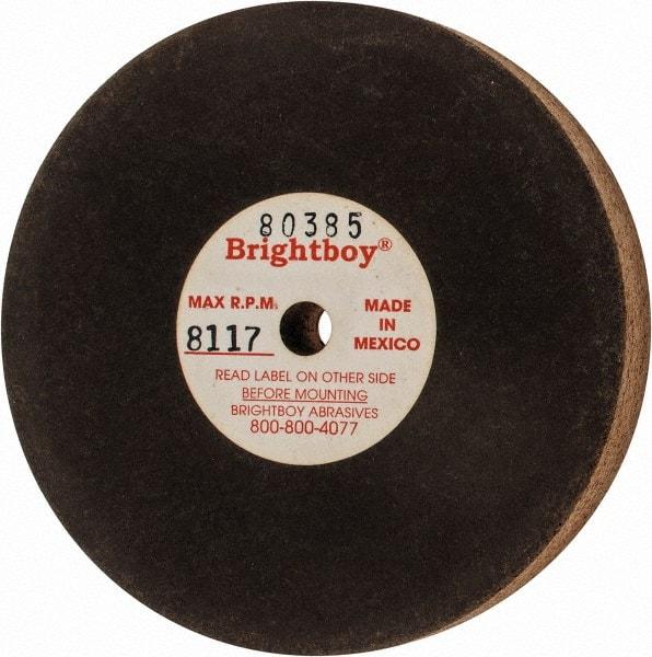 Cratex - 3" Diam x 1/4" Hole x 1/2" Thick, 46 Grit Surface Grinding Wheel - Coarse Grade - Exact Industrial Supply