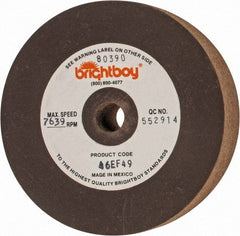 Cratex - 4" Diam x 1/2" Hole x 1" Thick, 46 Grit Surface Grinding Wheel - Coarse Grade - Exact Industrial Supply