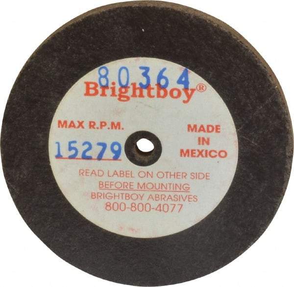 Cratex - 2" Diam x 1/8" Hole x 1/8" Thick, 46 Grit Surface Grinding Wheel - Coarse Grade - Exact Industrial Supply