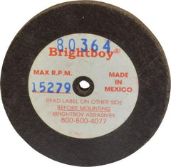 Cratex - 2" Diam x 1/8" Hole x 1/8" Thick, 46 Grit Surface Grinding Wheel - Coarse Grade - Exact Industrial Supply