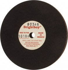 Cratex - 3" Diam x 1/4" Hole x 1/4" Thick, 46 Grit Surface Grinding Wheel - Coarse Grade - Exact Industrial Supply