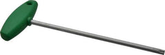 Wiha - T40 Standard Torx Key - Flag-Style, 7-7/8" Length Under Head, 200mm OAL - Exact Industrial Supply