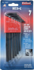 Eklind - 7 Piece L-Key Hex Key Set - Exact Industrial Supply