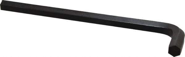 Eklind - 1/2" Hex, Long Arm, Hex Key - 8-1/4" OAL, Alloy Steel, Inch System of Measurement - Exact Industrial Supply