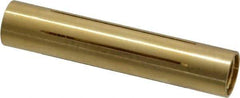 Made in USA - 7/16" Diam Through Hole Barrel Cylinder - 2.19" Barrel Length, Eccentric Slot - Exact Industrial Supply