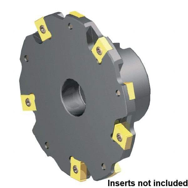 Kennametal - Shell Mount Connection, 16mm Depth of Cut, 80mm Cutter Diam, Indexable Slotting Cutter - Exact Industrial Supply