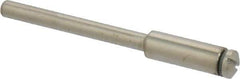 Value Collection - 1/8" Shank No. 3 Abrasive Point Mandrel - 1-3/4" Length, 1/16" Hole Compatibility, for Small Wheels - Exact Industrial Supply