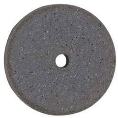 Cratex - 3" Diam x 1/4" Hole x 1/4" Thick, Surface Grinding Wheel - Silicon Carbide, Coarse Grade, 7,000 Max RPM, Rubber Bond, No Recess - Exact Industrial Supply