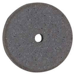 Cratex - 4" Diam x 1/2" Hole x 3/4" Thick, Surface Grinding Wheel - Silicon Carbide, Fine Grade, 5,250 Max RPM, Rubber Bond, No Recess - Exact Industrial Supply