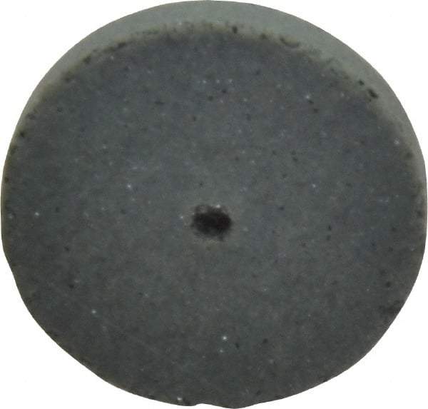 Cratex - 7/8" Diam x 1/16" Hole x 1/8" Thick, Surface Grinding Wheel - Silicon Carbide, Coarse Grade, 25,000 Max RPM, Rubber Bond, No Recess - Exact Industrial Supply