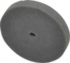 Cratex - 7/8" Diam x 1/16" Hole x 1/8" Thick, Surface Grinding Wheel - Silicon Carbide, Extra Fine Grade, 25,000 Max RPM, Rubber Bond, No Recess - Exact Industrial Supply
