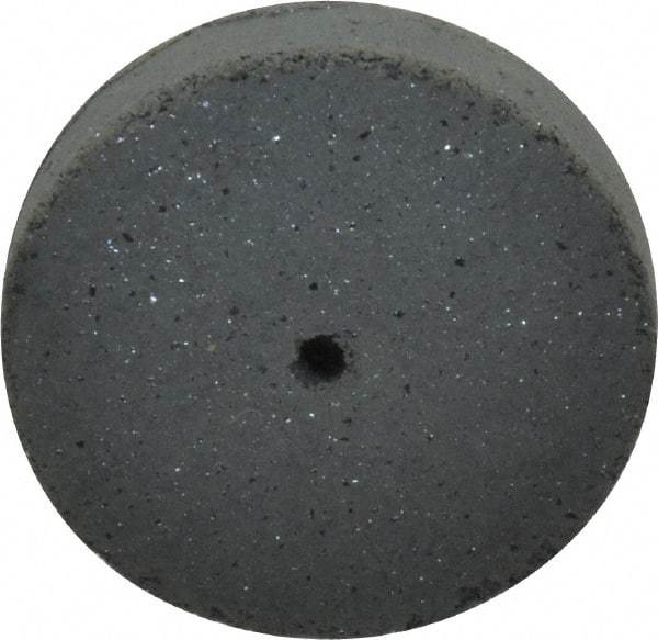 Cratex - 1" Diam x 1/16" Hole x 3/16" Thick, Surface Grinding Wheel - Silicon Carbide, Coarse Grade, 25,000 Max RPM, Rubber Bond, No Recess - Exact Industrial Supply