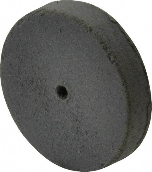 Cratex - 1" Diam x 1/16" Hole x 3/16" Thick, Surface Grinding Wheel - Silicon Carbide, Extra Fine Grade, 25,000 Max RPM, Rubber Bond, No Recess - Exact Industrial Supply