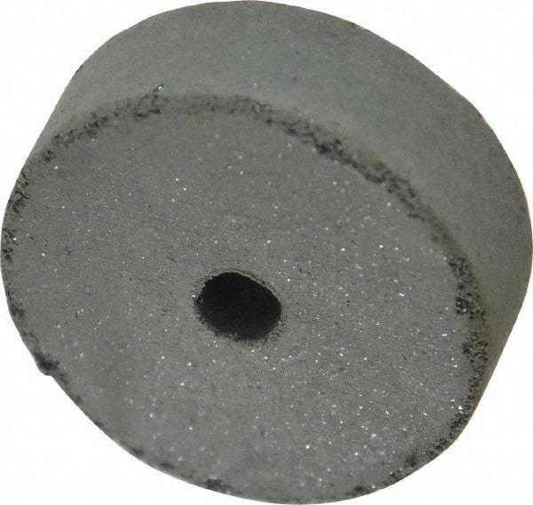 Cratex - 1-1/2" Diam x 1/4" Hole x 1/2" Thick, Surface Grinding Wheel - Silicon Carbide, Coarse Grade, 15,000 Max RPM, Rubber Bond, No Recess - Exact Industrial Supply