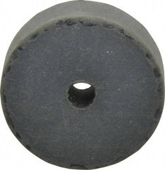Cratex - 1-1/2" Diam x 1/4" Hole x 1/2" Thick, Surface Grinding Wheel - Silicon Carbide, Extra Fine Grade, 15,000 Max RPM, Rubber Bond, No Recess - Exact Industrial Supply