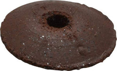 Cratex - 3/8" Diam x 1/16" Hole x 3/32" Thick, Surface Grinding Wheel - Silicon Carbide, Fine Grade, Rubber Bond, No Recess - Exact Industrial Supply