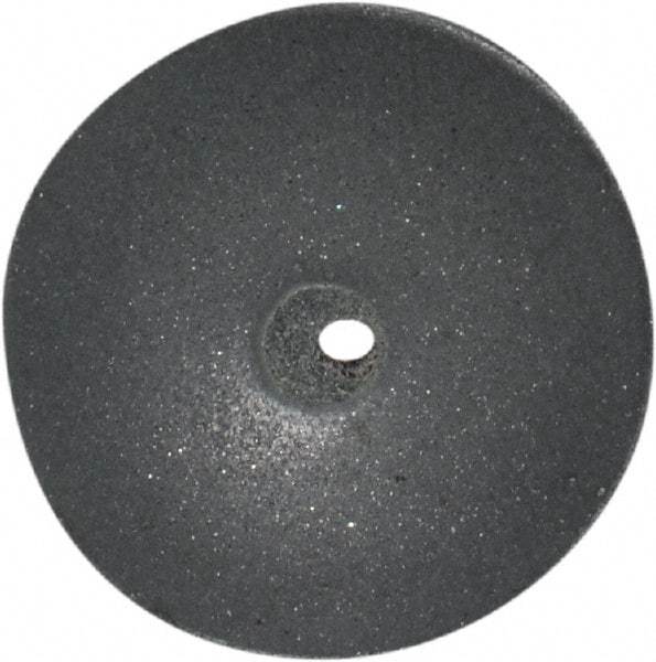 Cratex - 5/8" Diam x 1/16" Hole x 3/32" Thick, Surface Grinding Wheel - Silicon Carbide, Extra Fine Grade, 25,000 Max RPM, Rubber Bond, No Recess - Exact Industrial Supply