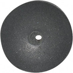 Cratex - 5/8" Diam x 1/16" Hole x 3/32" Thick, Surface Grinding Wheel - Silicon Carbide, Extra Fine Grade, 25,000 Max RPM, Rubber Bond, No Recess - Exact Industrial Supply