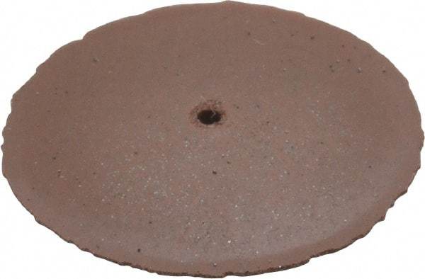 Cratex - 1" Diam x 1/16" Hole x 1/8" Thick, Surface Grinding Wheel - Silicon Carbide, Fine Grade, Rubber Bond, No Recess - Exact Industrial Supply