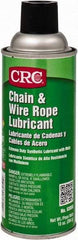 CRC - 16 oz Aerosol High Temperature Chain & Cable Lubricant - Light Amber, 350°F - Exact Industrial Supply