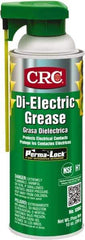 CRC - 16 oz Aerosol Silicone General Purpose Grease - Opaque White, Food Grade, 400°F Max Temp, NLGIG 2, - Exact Industrial Supply