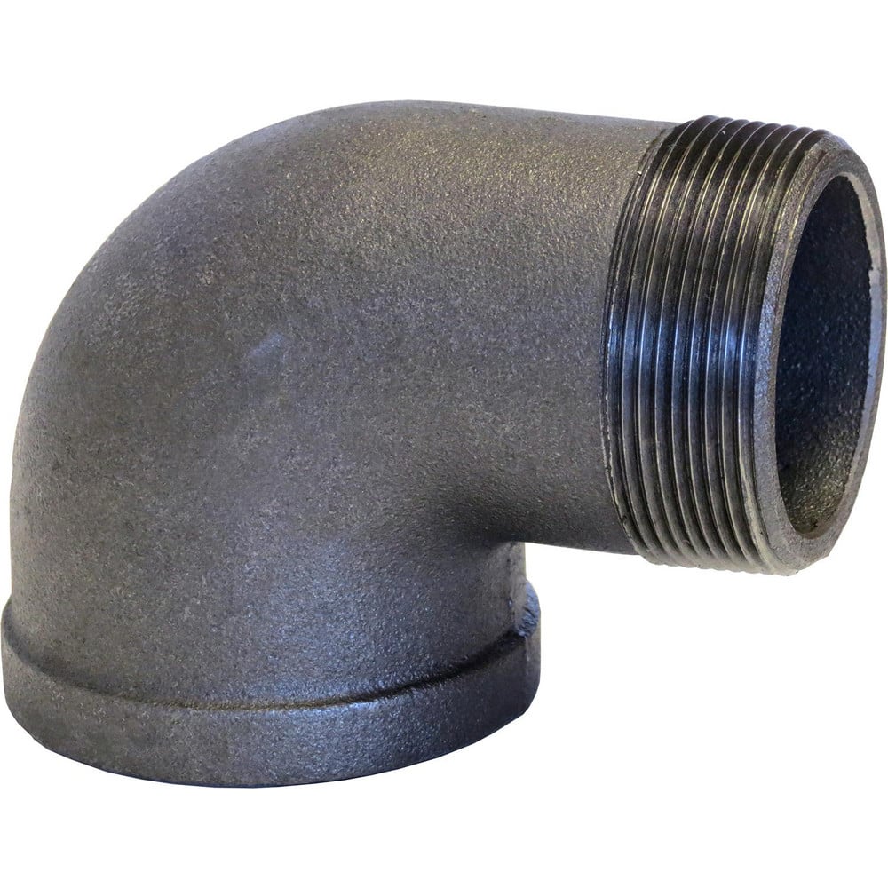 Black Pipe Fittings; Fitting Type: Street Elbow; Fitting Size: 1/8″; Material: Malleable Iron; Finish: Black; Fitting Shape: 90 ™ Elbow; Thread Standard: NPT; Connection Type: Threaded; Lead Free: No