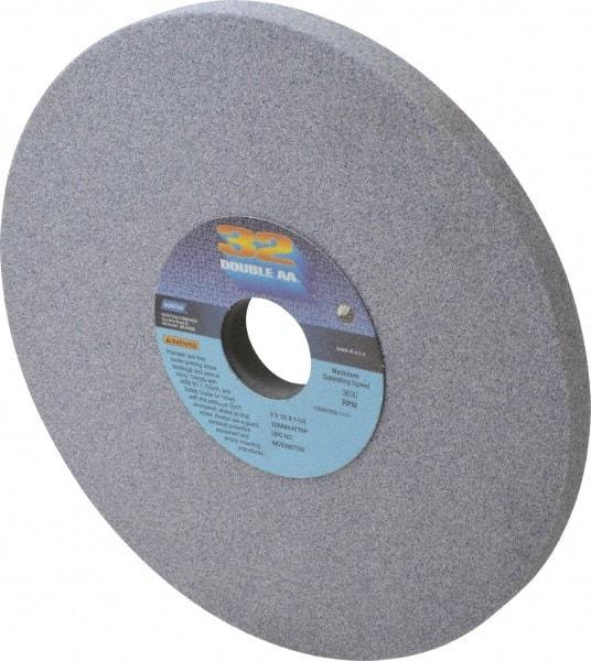 Norton - 8" Diam x 1-1/4" Hole x 1/2" Thick, I Hardness, 60 Grit Surface Grinding Wheel - Aluminum Oxide, Type 1, Medium Grade, 3,600 Max RPM, Vitrified Bond, No Recess - Exact Industrial Supply