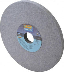 Norton - 8" Diam x 1-1/4" Hole x 1/2" Thick, I Hardness, 60 Grit Surface Grinding Wheel - Aluminum Oxide, Type 1, Medium Grade, 3,600 Max RPM, Vitrified Bond, No Recess - Exact Industrial Supply