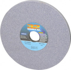 Norton - 8" Diam x 1-1/4" Hole x 1/2" Thick, J Hardness, 60 Grit Surface Grinding Wheel - Aluminum Oxide, Type 1, Medium Grade, 3,600 Max RPM, Vitrified Bond, No Recess - Exact Industrial Supply