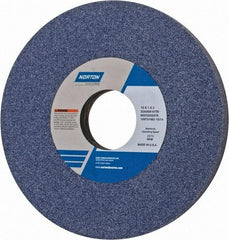 Norton - 12" Diam x 3" Hole x 1" Thick, I Hardness, 60 Grit Surface Grinding Wheel - Aluminum Oxide, Type 1, Medium Grade, 2,070 Max RPM, Vitrified Bond, No Recess - Exact Industrial Supply