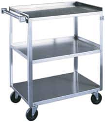 Lakeside - 500 Lb Capacity, 19" Wide x 31" Long x 32-1/8" High Standard Utility Cart - Exact Industrial Supply