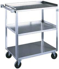 Lakeside - 500 Lb Capacity, 22-3/8" Wide x 39-1/4" Long x 37-1/4" High Standard Utility Cart - Exact Industrial Supply
